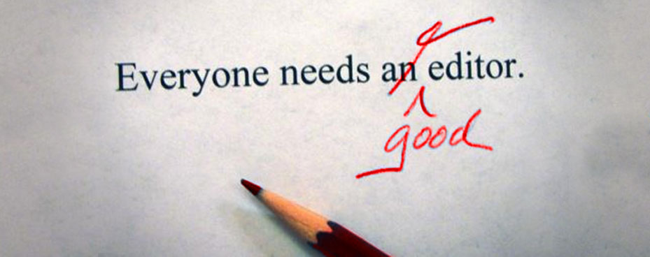 Proofreading and editing services
