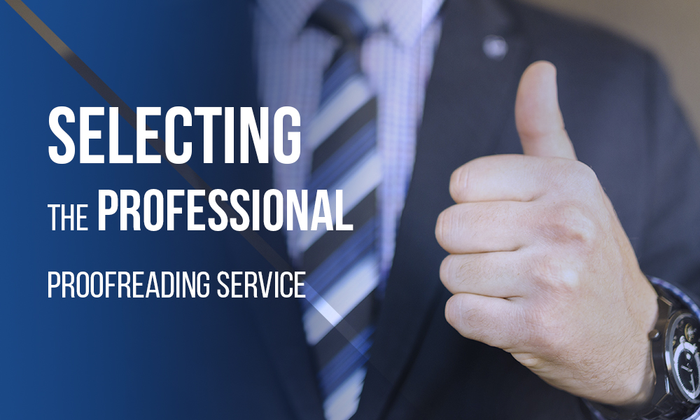 Professional Proofreading